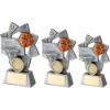Picture of Pew|gold|orange Basketball Star Spiral (1in Centre) - 4.25in