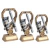 Picture of Brz|pew|gold Angling Rod And Reel On Diamond (1in Centre) - 7in