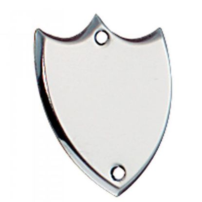 Picture of Chrome Record Shield Shape