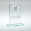 Picture of Jade Glass With Silver Wreath (1in Cen) - 5.5in