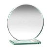 Picture of Jade Glass Round Plaque (10mm Thick) - 6.25in