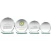Picture of Jade Glass Round Plaque (10mm Thick) - 6.25in